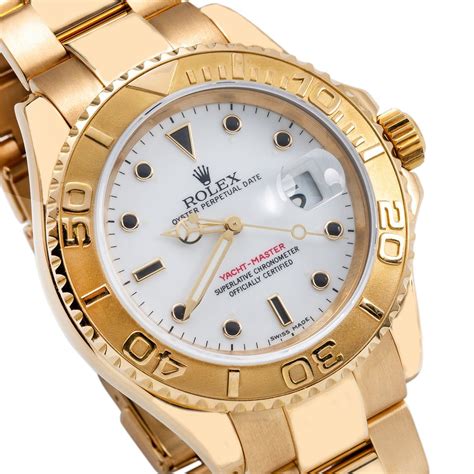 rolex yatchmaster gold|rolex yacht master price list.